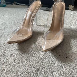 Brand New Clear Heels (42)